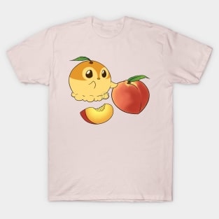 Penguinscoops - Peach T-Shirt